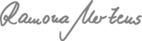 Signature Ramona Mertens